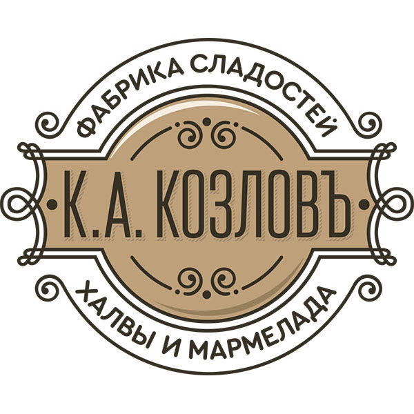Логотип компании Кондитерская фабрика Козлова